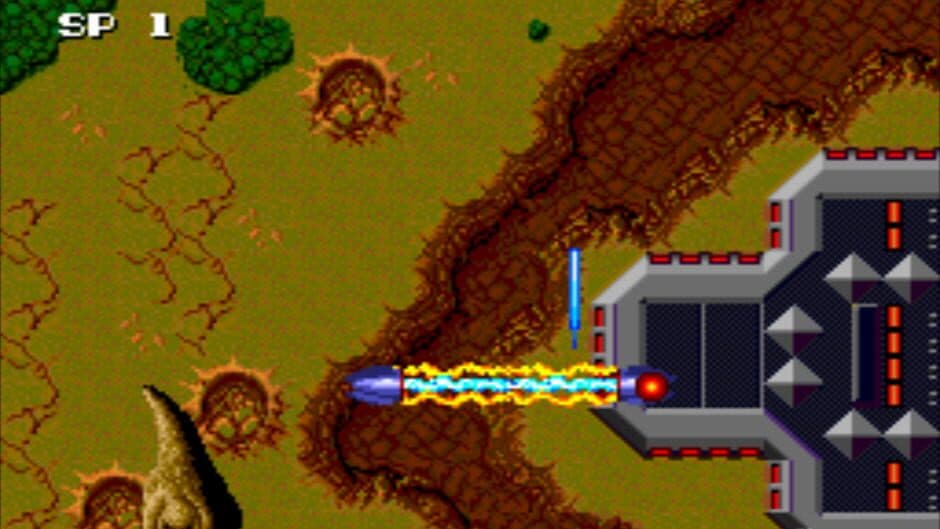 Terra Cresta II: Mandler no Gyakushuu screenshot