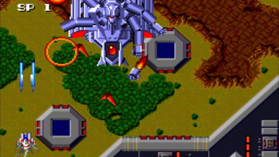 Terra Cresta II: Mandler no Gyakushuu screenshot