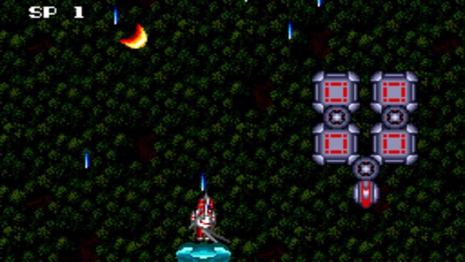 Terra Cresta II: Mandler no Gyakushuu screenshot