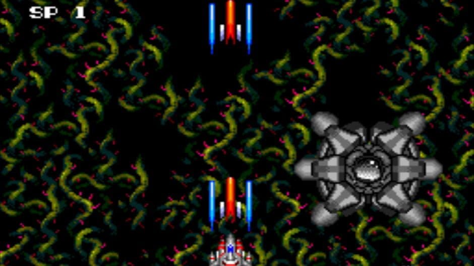 Terra Cresta II: Mandler no Gyakushuu screenshot