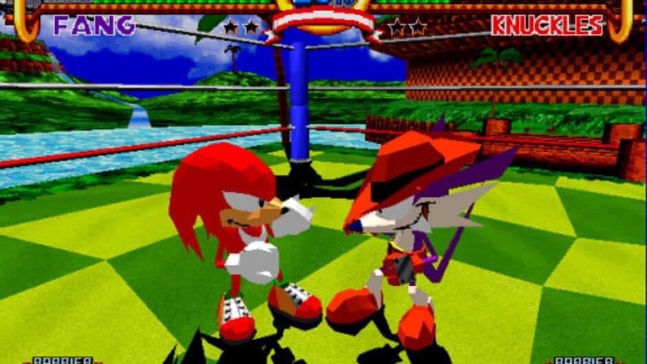 Sonic the Fighters screenshot