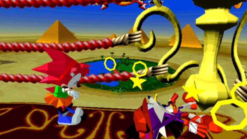Sonic the Fighters screenshot
