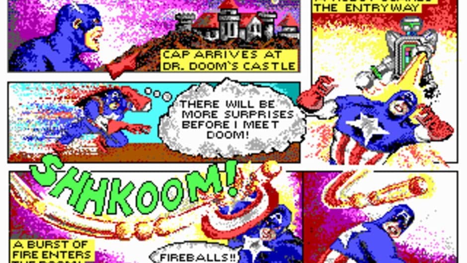 The Amazing Spider-Man and Captain America in Dr. Doom's Revenge! screenshot