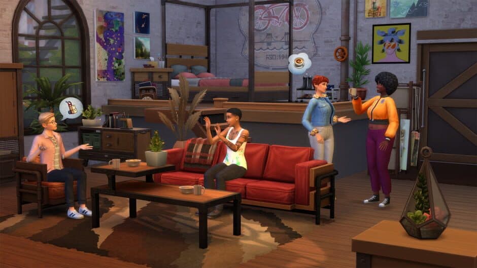 The Sims 4: Industrial Loft Kit screenshot
