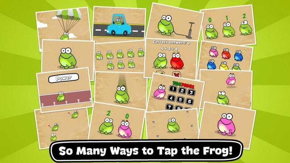 Tap the Frog: Doodle screenshot