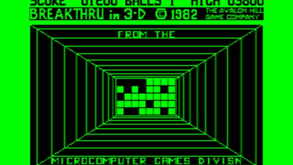 3-D Brickaway screenshot