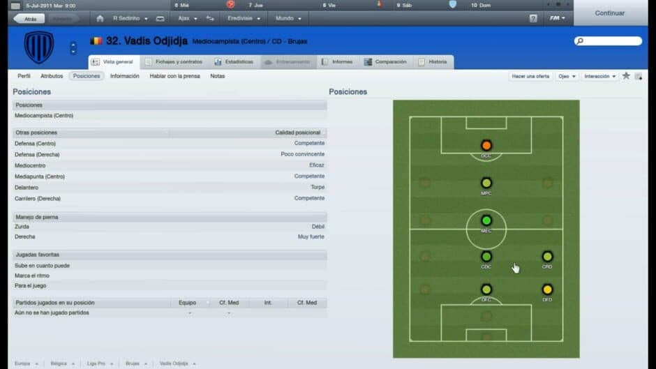 Football Manager 2012 screenshot
