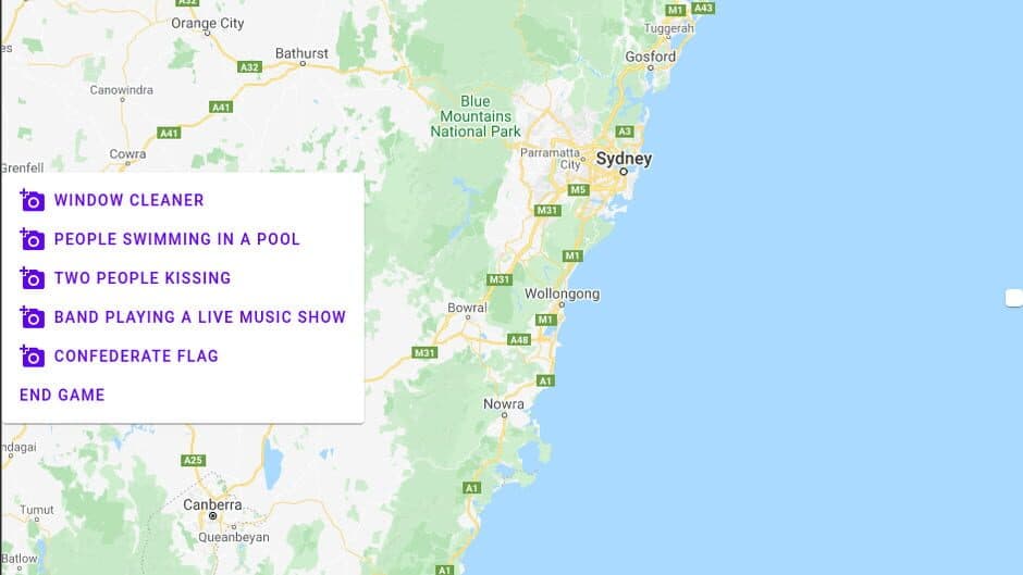 GeoBingo.io screenshot