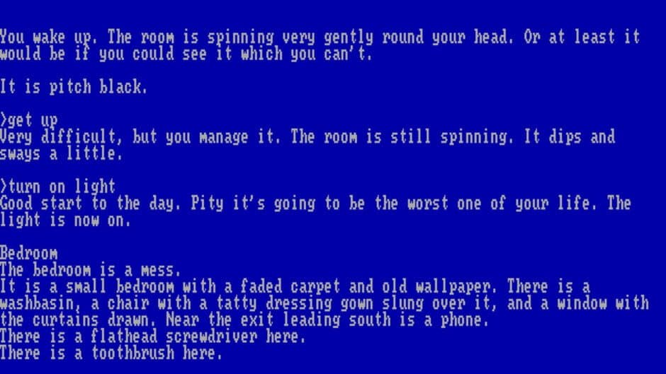 The Hitchhiker's Guide to the Galaxy screenshot