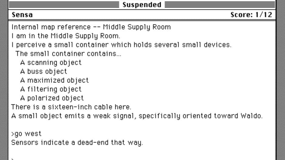 Suspended screenshot