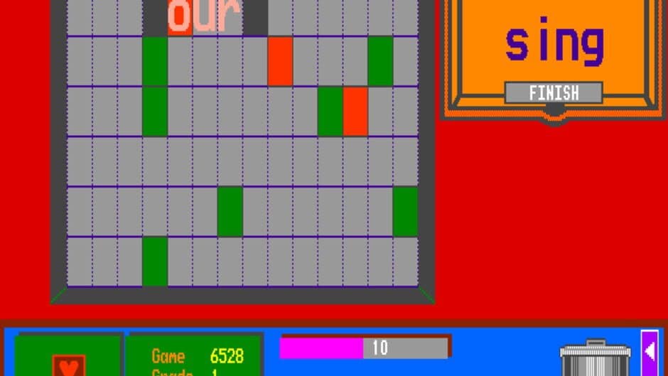 10 out of 10: English screenshot