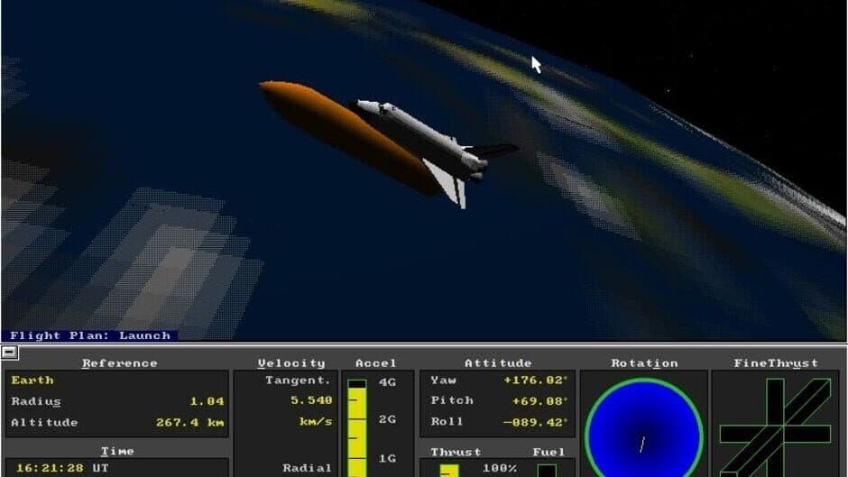 Microsoft Space Simulator screenshot