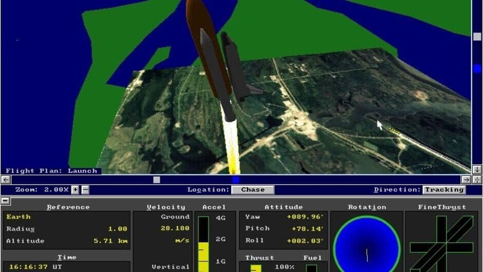 Microsoft Space Simulator screenshot