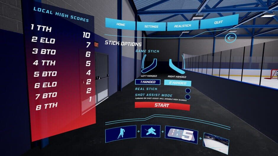 Hockey VR screenshot