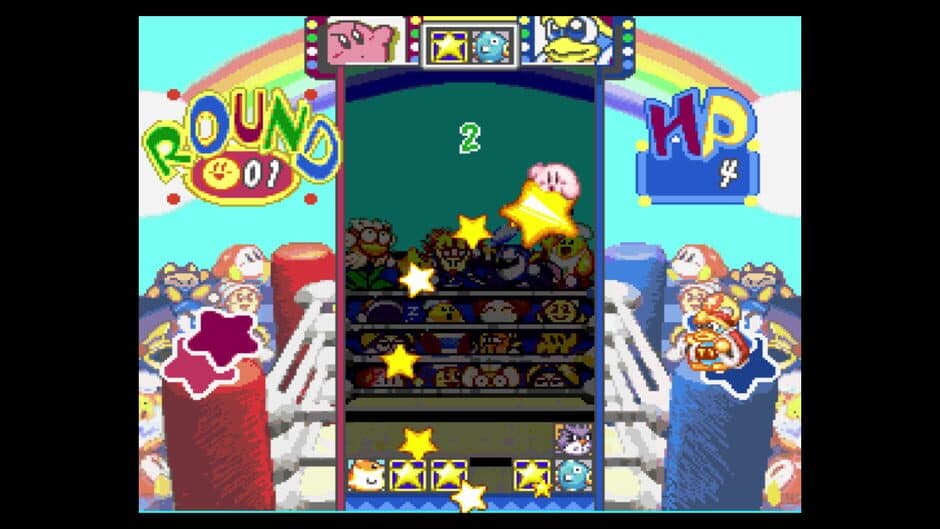 Kirby's Star Stacker screenshot