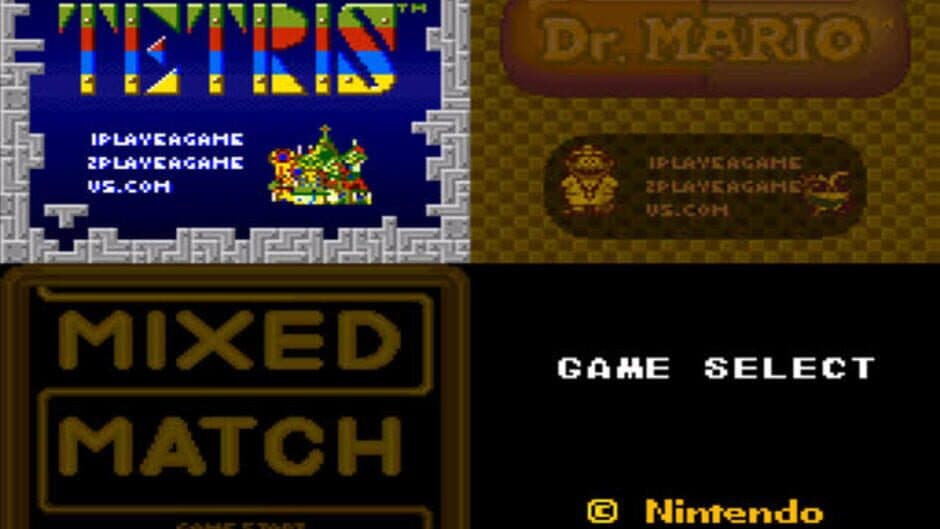 Tetris & Dr. Mario screenshot