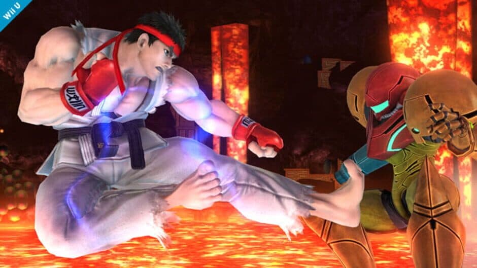 Super Smash Bros. for Wii U: Ryu screenshot