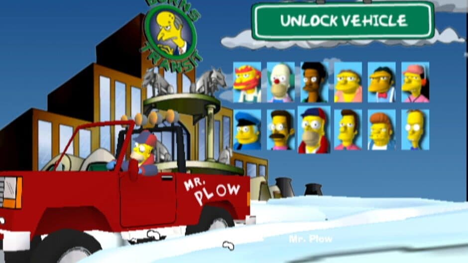 The Simpsons: Road Rage screenshot