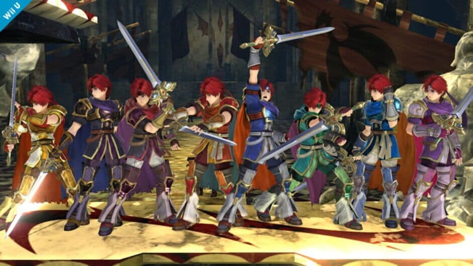 Super Smash Bros. for Wii U: Roy screenshot