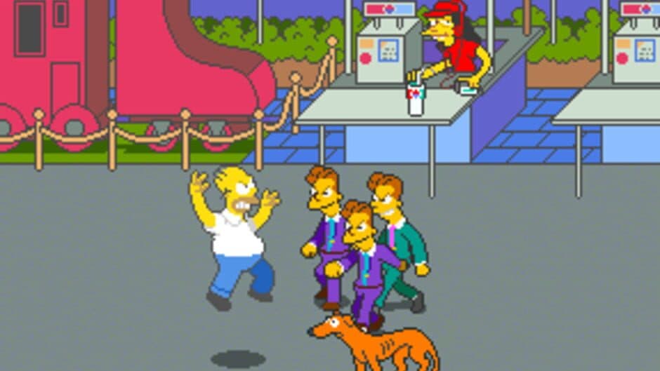 The Simpsons Arcade Game screenshot