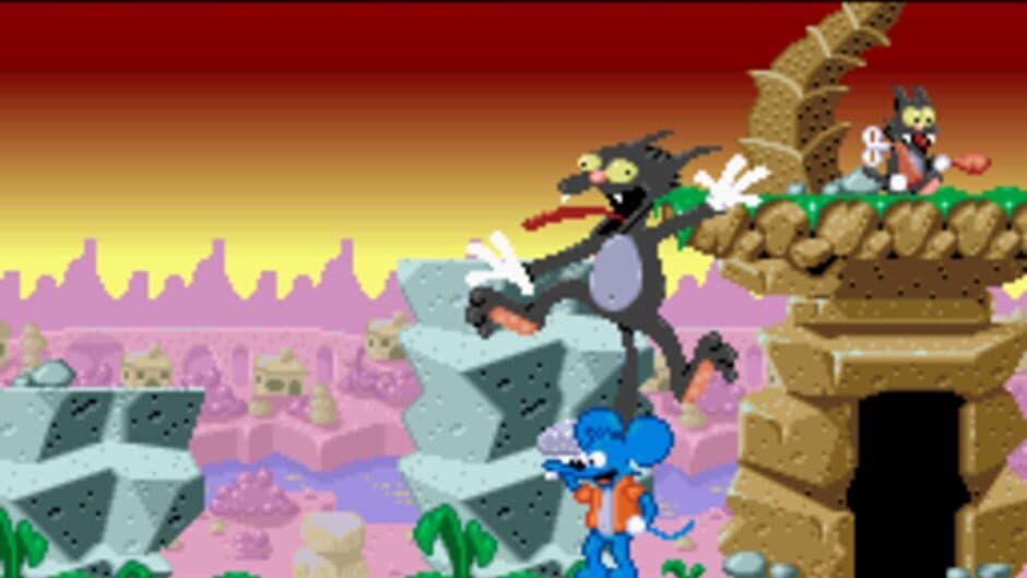 The Itchy & Scratchy Game screenshot