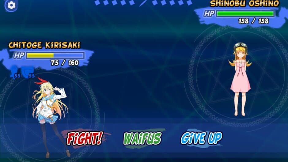 Waifu Wars Splash screenshot