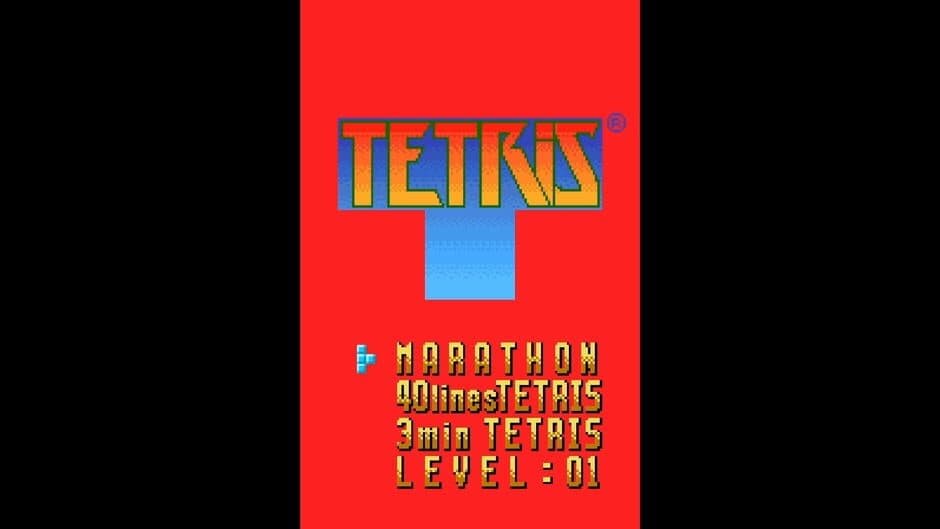 Tetris screenshot