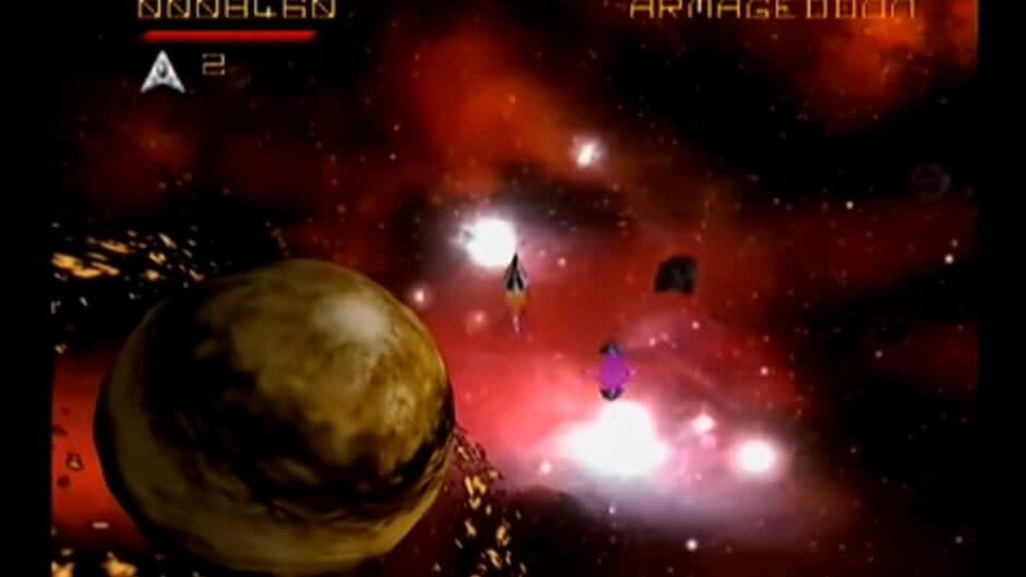 Asteroids Hyper 64 screenshot