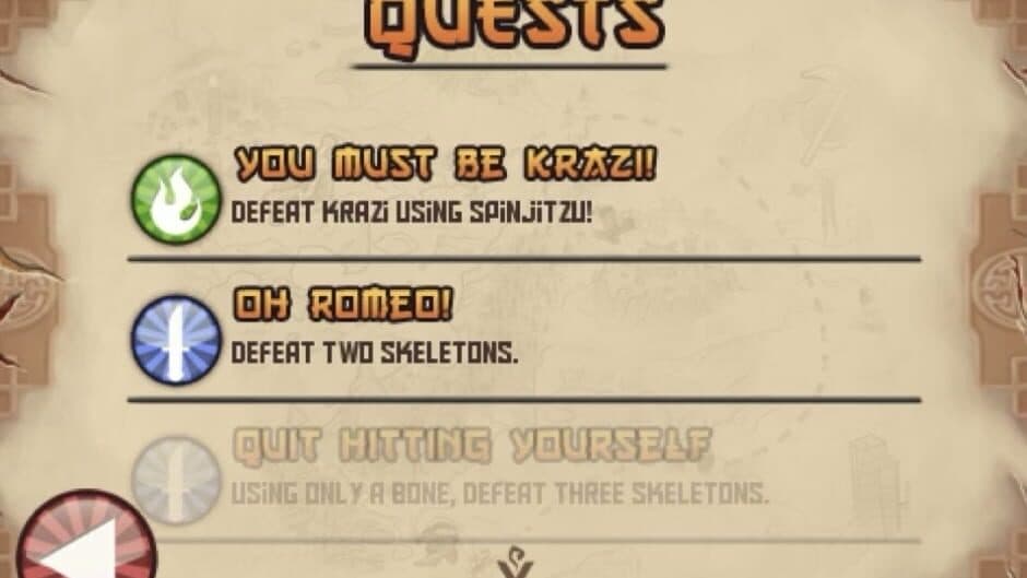 LEGO Ninjago: Spinjitzu Scavenger Hunt screenshot