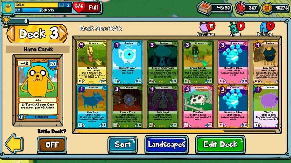 Card Wars: Adventure Time screenshot