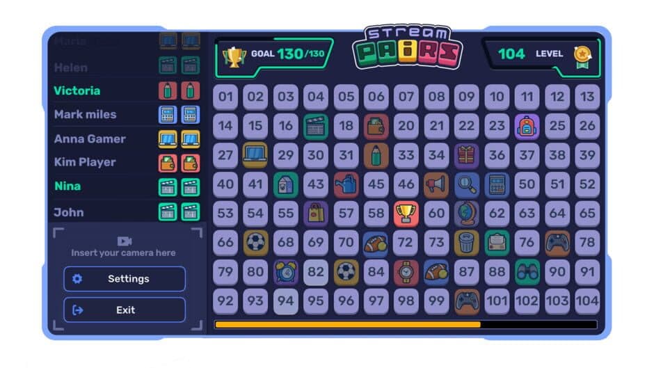 Stream Pairs screenshot