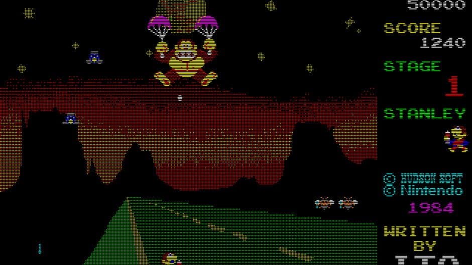 Donkey Kong 3: Dai Gyakushuu screenshot