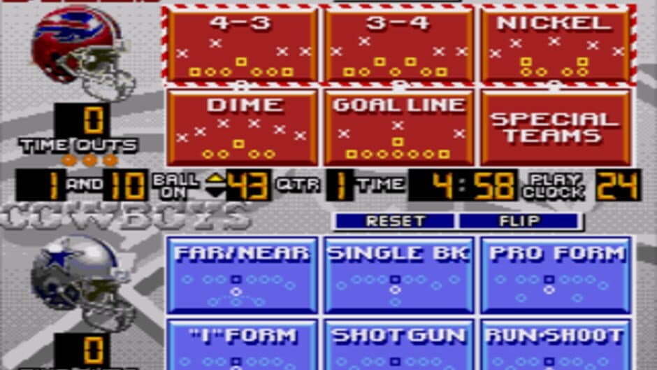 Madden NFL 95 screenshot