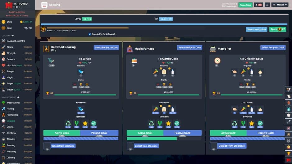 Melvor Idle screenshot