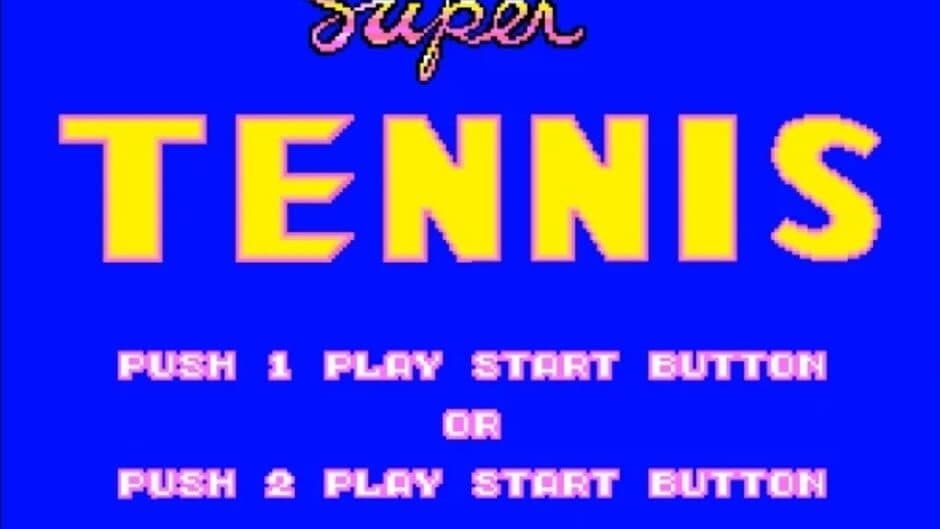 Super Tennis screenshot