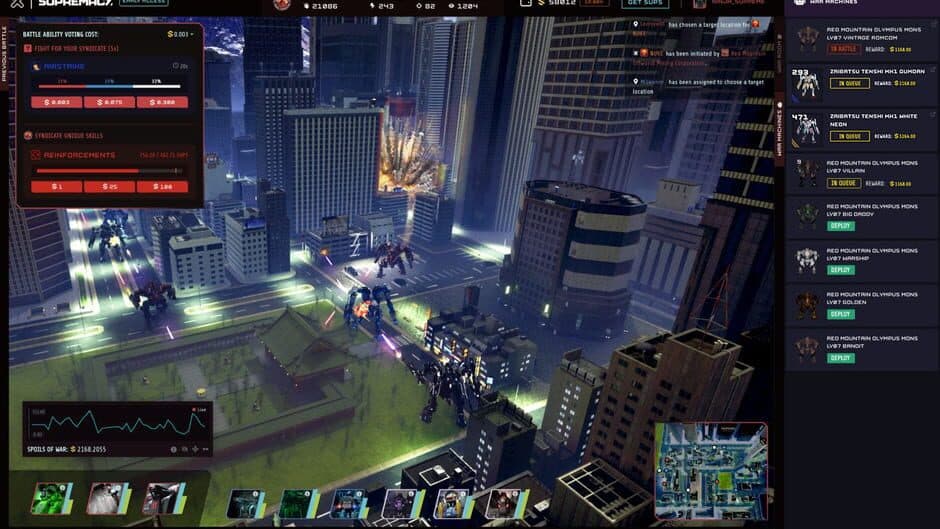 Supremacy: The Metaverse Game screenshot