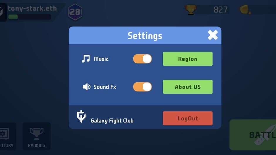 Galaxy Fight Club screenshot