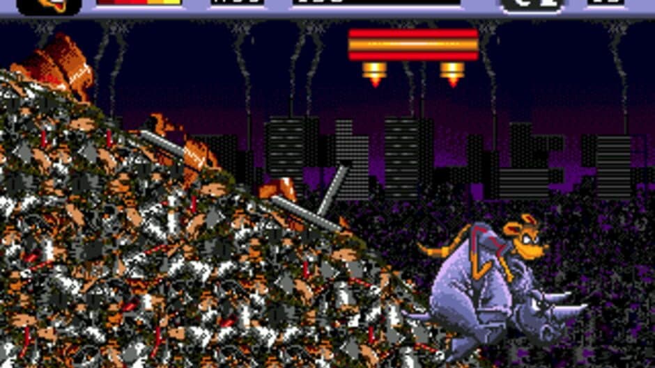 Awesome Possum Kicks Dr. Machino's Butt screenshot