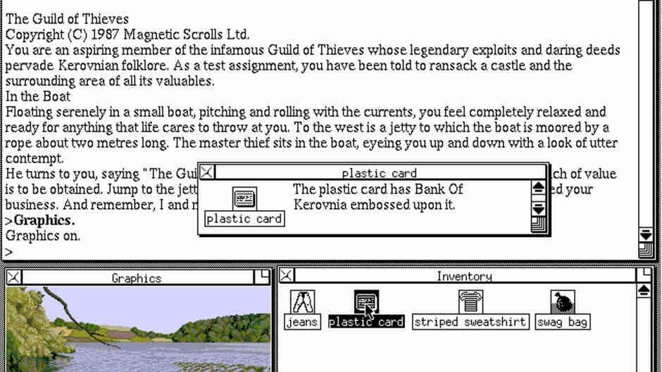 The Magnetic Scrolls Collection screenshot