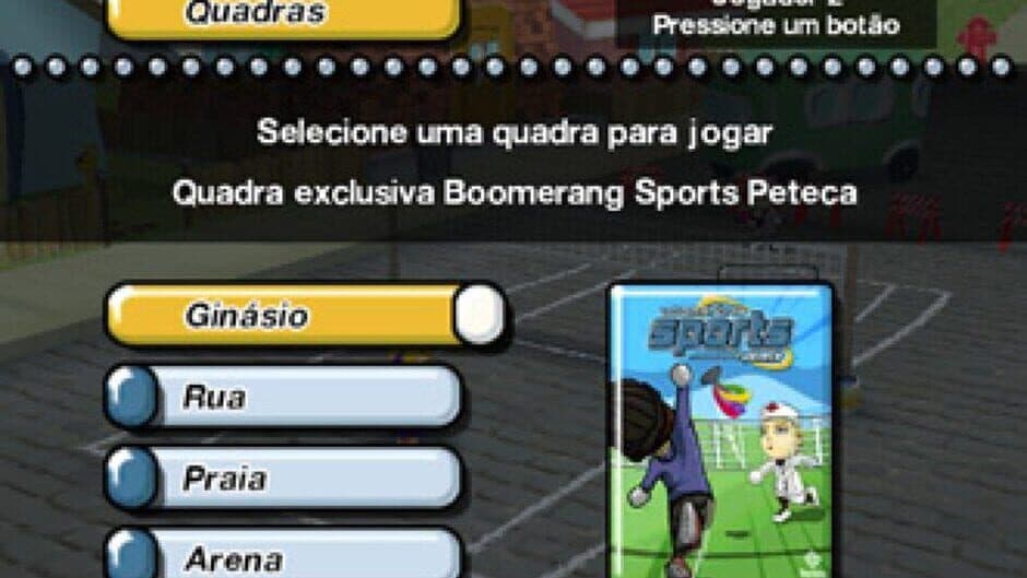 Zeebo Sports Peteca screenshot