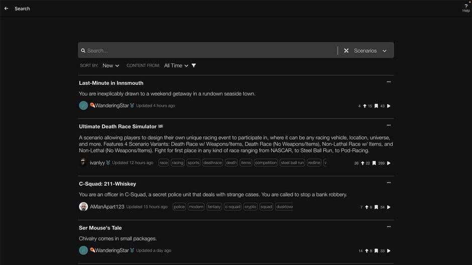 AI Dungeon screenshot
