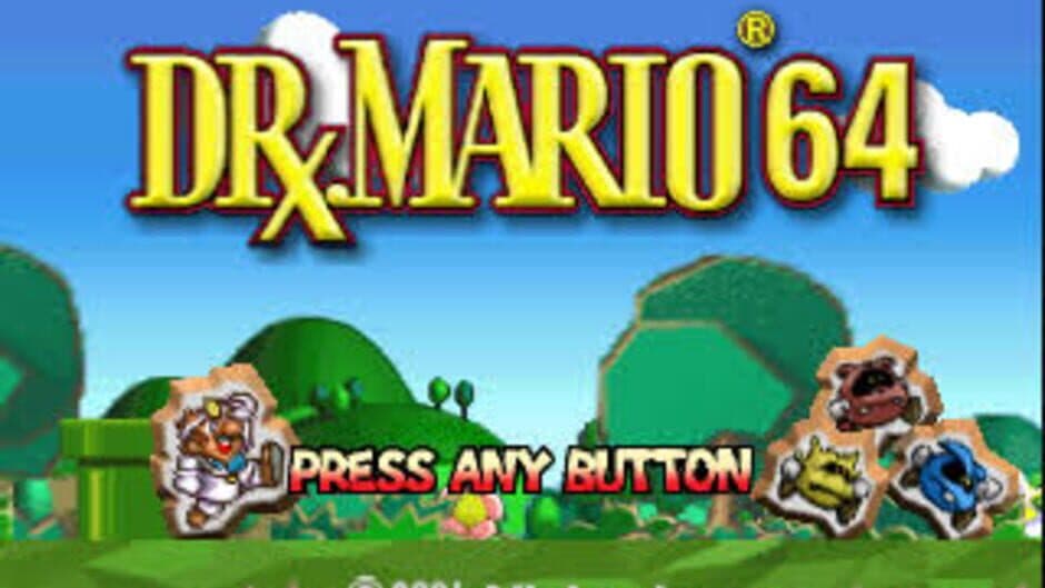 Dr. Mario 64 screenshot