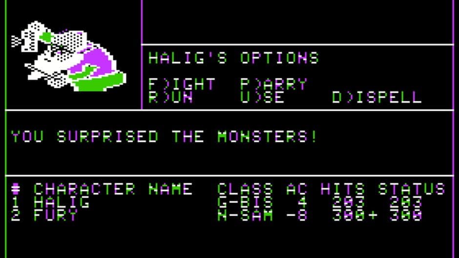 Wizardry: Knight of Diamonds - The Second Scenario screenshot