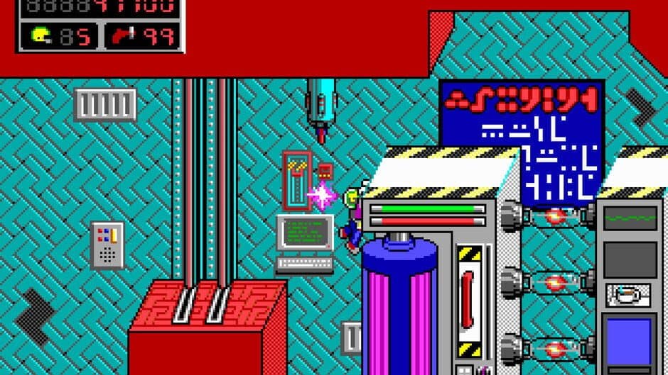 Commander Keen in Goodbye, Galaxy!: The Armageddon Machine screenshot