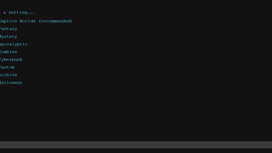 AI Dungeon screenshot