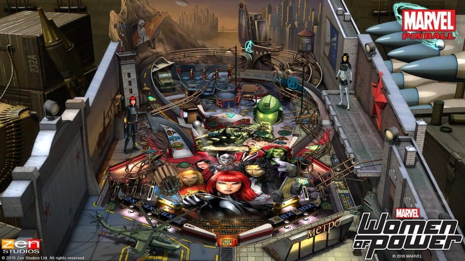 Pinball FX2: Marvel's Women of Power screenshot