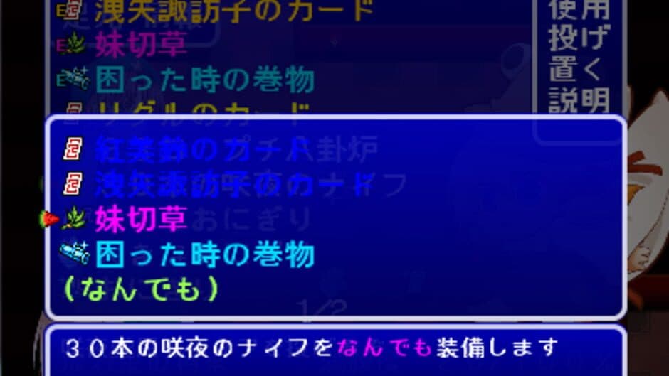 Fushigi no Daibouken: Cirno Kenzan! screenshot