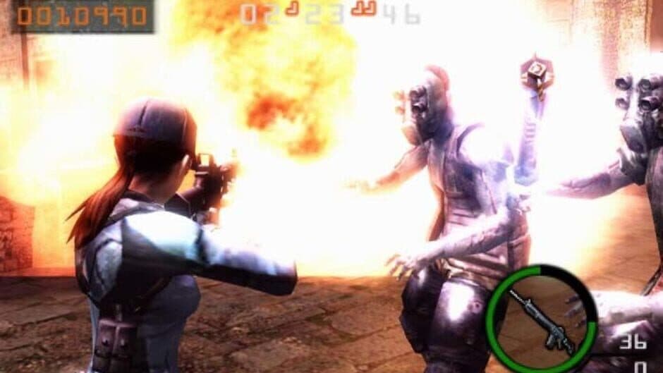 Resident Evil: The Mercenaries 3D screenshot