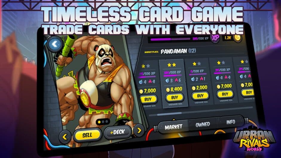 Urban Rivals World screenshot