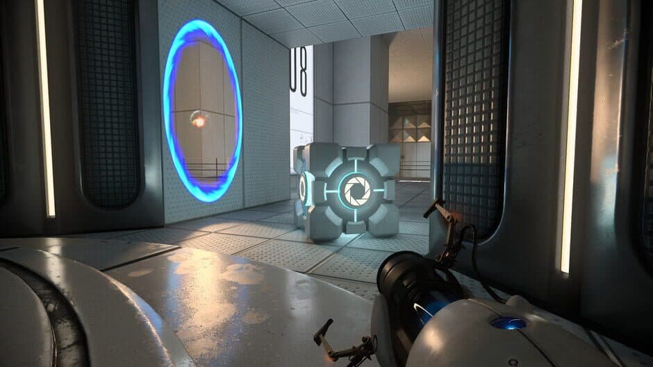 Portal with RTX screenshot